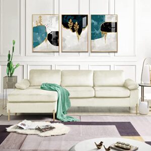 Devion Furniture Zex Sectional, White