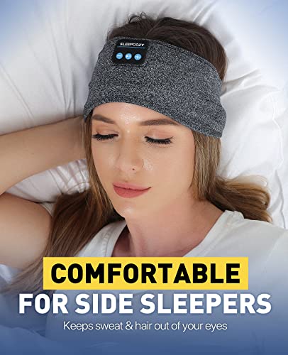 ASMRBAND Sleep Headphones, Cozy Wireless Headphone Headband,Noise Cancelling Headphones for Sleeping, Headphone Band Built in Speakers Perfect for Side Sleepers,Workout,Running,Yoga,Travel,Insomnia