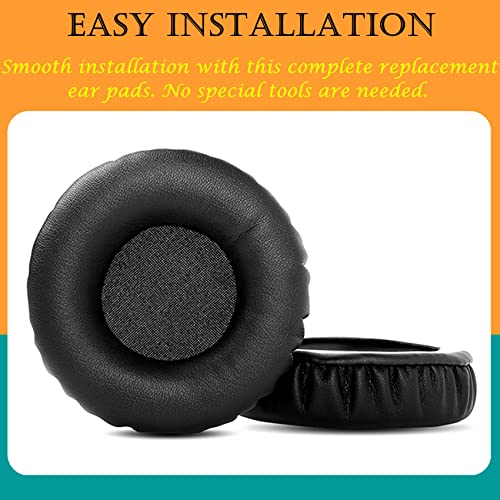 TaiZiChangQin PC 960 Ear Pads Ear Cushions Mic Foam Kit Replacement Compatible with Logitech PC Headset 960 USB ( Protein Leather Earpads )