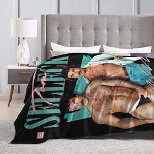 Tom Selleck Blanket Ultra-Soft Micro Fleece Blanket Warm Cozy Plush Bed Blanket Lightweight Sofa Throw Blanket