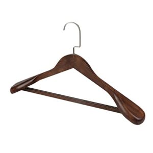 skfvkab shoulder high-grade coat suit wooden hangers wide hanger solid - wood housekeeping & organizers storage for linens