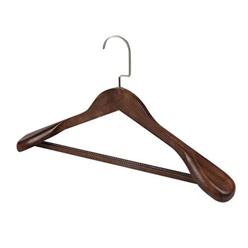 SKFVKAB Shoulder High-Grade Coat Suit Wooden Hangers Wide Hanger Solid - Wood Housekeeping & Organizers Storage for Linens