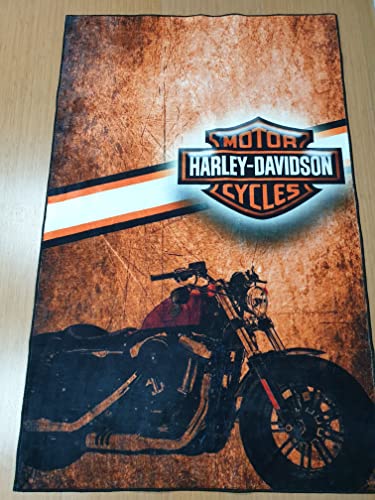 Harley Rug, Motorcycle Rug, Biker Rug, Motorcycle Carpet, Best Rug for Biker