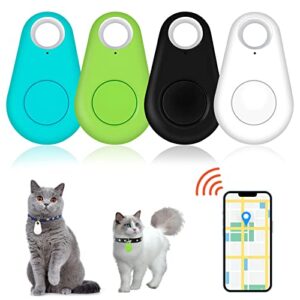 [4 pack] item tracker bluetooth tracker key finder item locator for kid pet keys wallet all your things