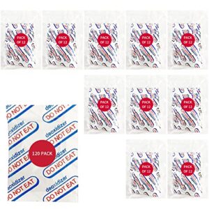 oxygen absorbers for food storage 500cc 120 pcs (10x pcs of 12) o2 absorbers food grade oxygen absorbers for mylar bags, canning, flour, wheat,freeze dried foods and preserved foods long term storage