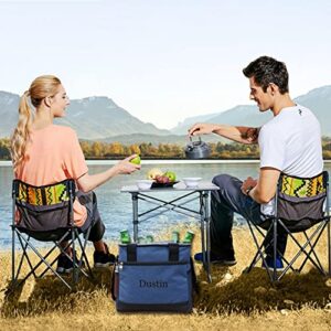 RC ROCKCOW Embroidery Personalized Large Lunch Bag 24-Can (15L) Insulated Lunch Box Soft Cooler Cooling Tote for Adult Men Women