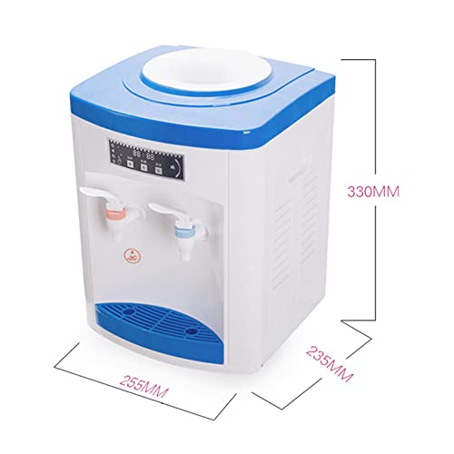 Top Loading Water Cooler Dispenser - Tri Temp Dispense, 5 Gal Countertop Electric Hot&Cold Water Dispenser 5-18L 550W 110V