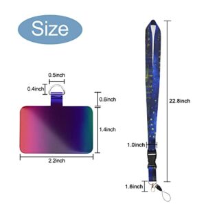 Phone Detachable Lanyard Van Gogh Starry Night Premium Neck Strap with Phone Pads for Most Smartphones Case Keys ID Card Holder for Women Men Adult (05)