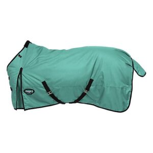 tough 1 basics 600d waterproof poly turnout blanket turquoise 69