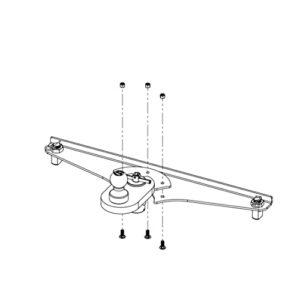 GEN-Y GH-21001 GoosePuck 5" Offset Gooseneck Ball for OEM Puck Mount System fits Ford 2017 to Current - 25,000 LB Towing Capacity