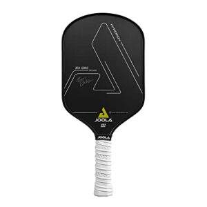 joola ben johns hyperion cfs 14 pickleball paddle - carbon surface with high grit & spin, elongated handle, usapa approved ben johns paddle