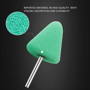 Mini Buffing Polishing Pads, 30Pcs Mini Detail Polishing balls Use On Rotary Tools,Cordless electric drill, Small area Polisher Tool for Tight Area Detailing Polishing Waxing And Sealing Glaze -MNPC30