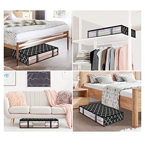 XIANGLIANG Storage Containers for Blankets 1 Pack Storage Bins Clothes Storage Foldable Blanket Storage Bags Under Bed Storage Containers For Organizing Clothing Storage Bins for Shoes