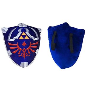 marukqw zelda hylian shield soft wearable throw pillow 15.75 inch…