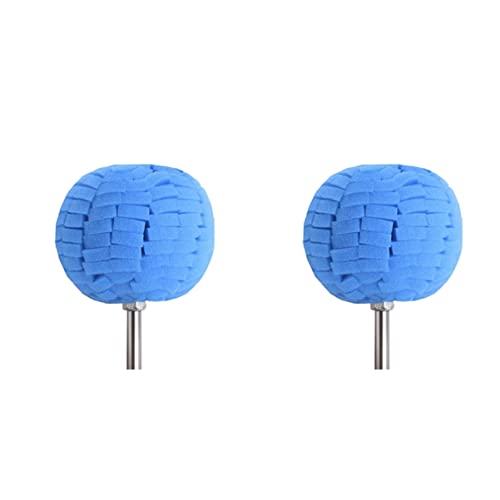 VICASKY Car Kit Car Kit Car Kit Car Kit Car Sponge 2pcs Pads Car Hub Detailing Blue Round Waxing Polished Sponge for Buffer Car Kit Car Sponge Car Sponge Car Sponge Car Sponge