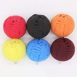 VICASKY Car Kit Car Kit Car Kit Car Kit Car Sponge 2pcs Pads Car Hub Detailing Blue Round Waxing Polished Sponge for Buffer Car Kit Car Sponge Car Sponge Car Sponge Car Sponge