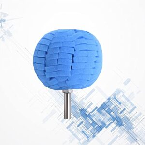 VICASKY Car Kit Car Kit Car Kit Car Kit Car Sponge 2pcs Pads Car Hub Detailing Blue Round Waxing Polished Sponge for Buffer Car Kit Car Sponge Car Sponge Car Sponge Car Sponge