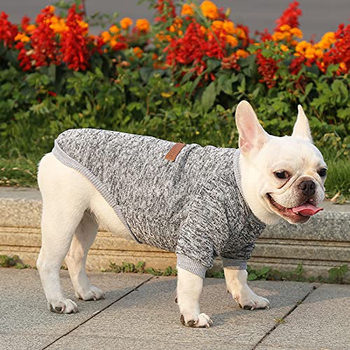 Dog Sweater Classic Dog Sweaters for Small Medium Dogs Warm and Soft Small Dog Sweater Puppy Sweaters for Small Dogs Winter Pet Dog Cat Sweater Clothes for Girls or Boys