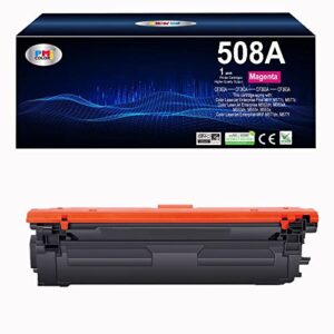 508a magenta toner cartridge cf363a replacement for laserjet enterprise m552, m553, color laserjet enterprise mfp m577 series printer (1 pack)
