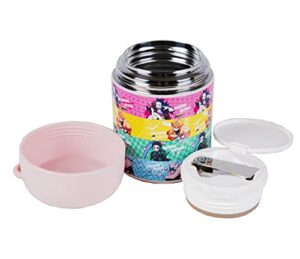 maxerkeep food thermos japanese anime kamado tanjirou17oz vacuum insulated soup flask stainless steel lunch container for hot food,food jar for toddlers & kids