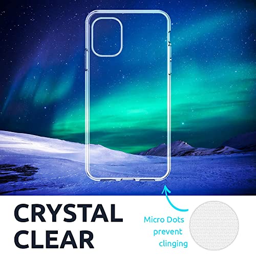 YJROP for Umidigi F3 Case with Tempered Glass Screen Protector Transparent Silicone Bumpers Anti-Scratch Shockproof Protective Phone Case Cover for UMIDIGI F3 / F3 5G / F3S / F3 SE 6.7"(Clear)