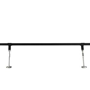 KB Designs - Metal Adjustable Bed Frame Center Support Rail System - Twin/Full/Queen