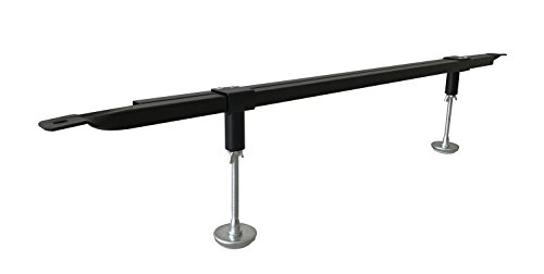 KB Designs - Metal Adjustable Bed Frame Center Support Rail System - Twin/Full/Queen