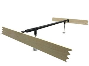 kb designs - metal adjustable bed frame center support rail system - queen/king/cal king