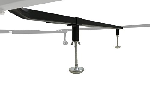 KB Designs - Metal Adjustable Bed Frame Center Support Rail System - Queen/King/Cal King