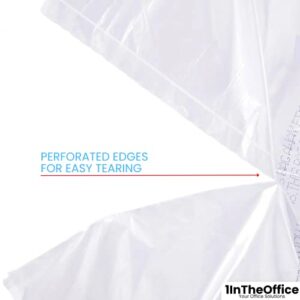 1InTheOffice Shredder Bags 15.8 Gallon, Paper Shredder Waste Bags 15.8 Gal, 100/Box