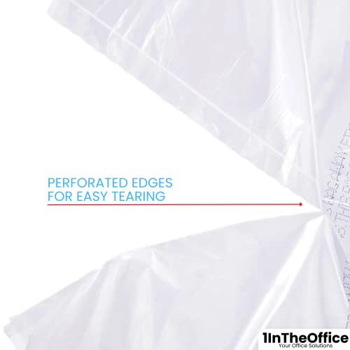 1InTheOffice Shredder Bags 15.8 Gallon, Paper Shredder Waste Bags 15.8 Gal, 100/Box