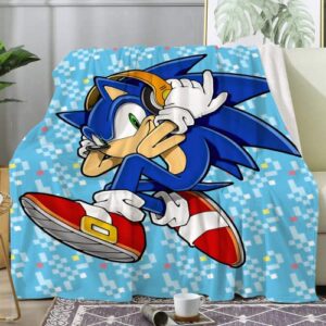 cartoon blanket,ultra soft flannel fleece blanket stylish bedroom living room sofa warm blanket for family (pic 2, 50 x 40 inches)