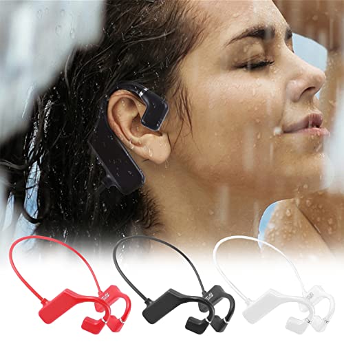 Bluetooth Headphones - Open Ear Sport Headphones, Bluetooth 5.2 Wireless Earphones with Built-in Mic, Sweat Resistant Headset for Running, Cycling, Hiking