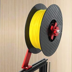 Yeebyee Upgrade Filament Spool Holder Kit with Bearing Rotatable Holder for Ender 3/Ender 3 V2/Ender 3 Pro/Ender 5/CR-10 3D Printer (Spool Holder)