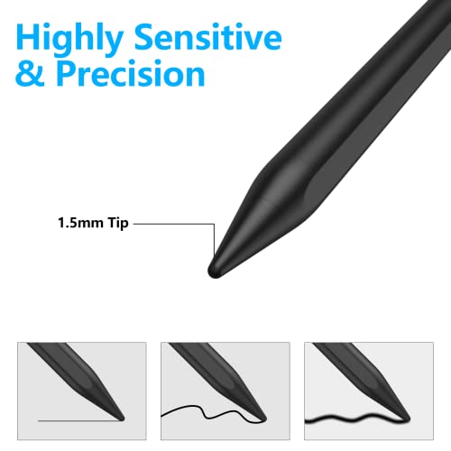 Stylus Pen/Apple Pencil for iPad 10/9th Gen,iPad Pen Compatible with (2018-2022) Apple iPad Pro 11 & 12.9 inch,iPad Mini 6th/5th Gen, iPad Air 3/4/5,iPad 6/7/8th Gen for Writing/Drawing