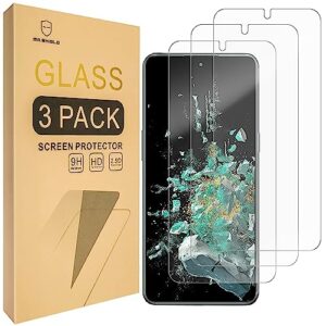 mr.shield [3-pack] designed for oneplus 10t 5g [tempered glass] [japan glass with 9h hardness] screen protector with lifetime replacement