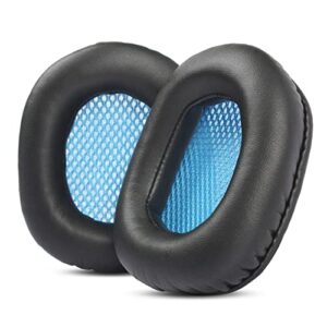 taizichangqin upgrade ear pads ear cushions replacement compatible with sades sa810 sa-810 sa810 gaming headphone ( protein leather earpads )