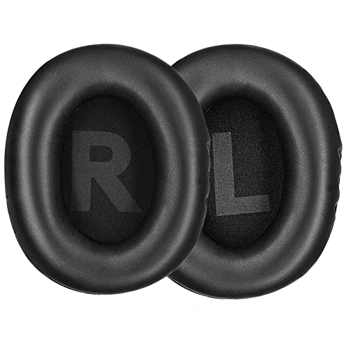 JULONGCR G PRO X Earpads Replacement Ear Pads Cushions Cups Muffs Accessories Compatible with Logitech G PRO/G PRO X Gaming Headset Parts. (Black)