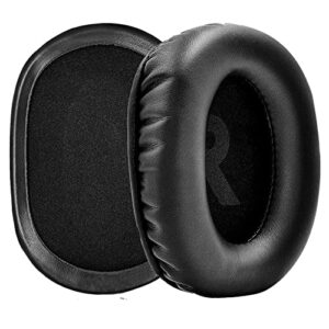 JULONGCR G PRO X Earpads Replacement Ear Pads Cushions Cups Muffs Accessories Compatible with Logitech G PRO/G PRO X Gaming Headset Parts. (Black)