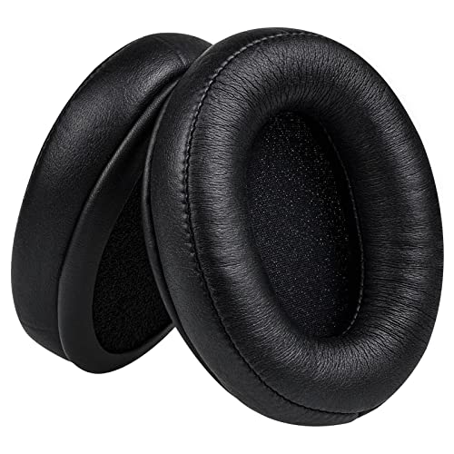 JULONGCR Cloud Alpha S Ear Pads Replacement Cloud Alpha Ear Cushions Earpads Earcups Foam Parts Compatible with HyperX Cloud Alpha S/Cloud Alpha Gaming Headset Cups. (Alpha) (Black)