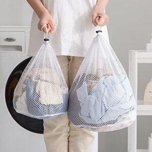 VALINK Mesh Laundry Bags,Mesh Laundry Bag with Drawstring for Delicates,forDelicates,Garments,Lingerie,Socks,Bras and Baby Clothes