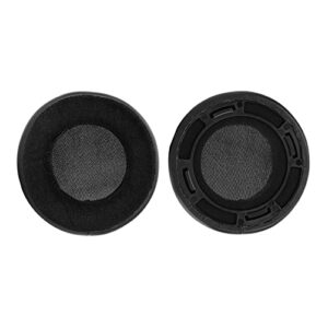 Geekria Comfort HybridVelour Replacement Ear Pads for Hifiman HE400SE HE400 HE400I HE400S HE560 560I HE500 300 HE350 Headphones Ear Cushions, Headset Earpads, Ear Cups Cover Repair Parts (Black)