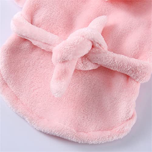 HonpraD Hotel Nightgown Bathrobe Dog Pajamas Clothes Bath Bathrobe Towel Pet Pet Cat Pet Clothes Fab Dog Clothes