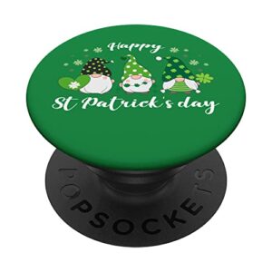 happy st patricks day, green gnome, irish popsockets swappable popgrip