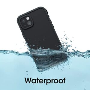 OtterBox FRĒ Series Waterproof Case with MagSafe (Designed by LifeProof) for iPhone 14 - Black