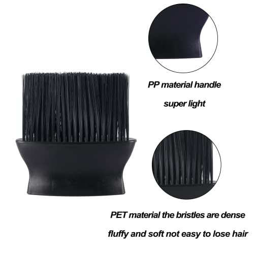 Amiss Car Detailing Brush, Auto Interior Dust Brush, Long Hair Wide Handle Brushes, Soft Bristles Detailing Brush Dusting Tool, Car Interior Accessories (Black)