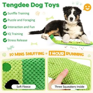 Eneston Dog Toys, Squeak Dog Toy Dog Puzzle Toys IQ Training, Dog Snuffle Toys Foraging Instinct Training Suitable for Small Medium and Large Dogs