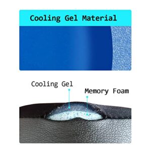 MQDITH Cooling-Gel Replacement Ear Pads Compatible with Logitech G633 G933 Headset