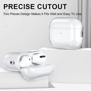 OETKER Compatible Airpods Pro 2nd Generation Case Clear, Soft Shockproof AirPods Pro 2 Case 2022 Protective Cover with Hand Strap Lanyard Transparent Airpod Pro 2 Gen Case Skin for Women Men