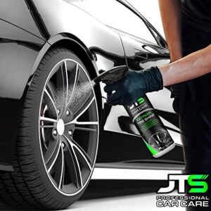 JT's Professional Car Care Tire Shine, Long Lasting Extreme Deep Black Premium Finish - Wet Tire Coating - Protection Against UV Rays and Fading (16 Fl Oz)